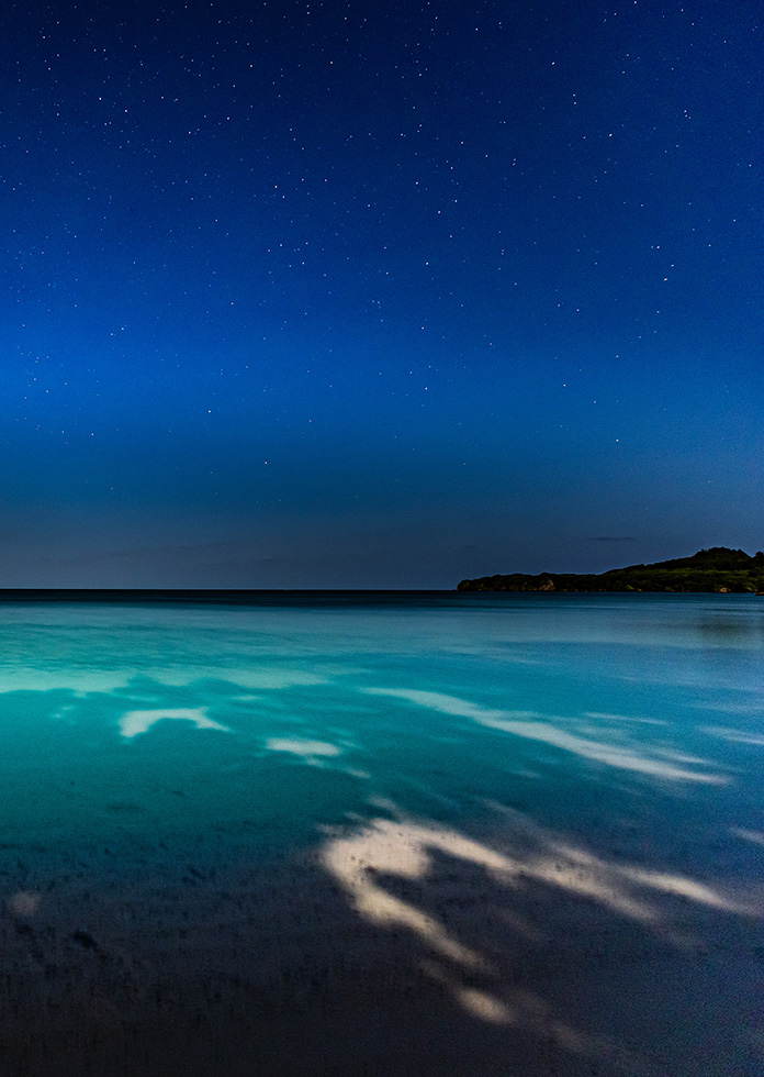 あーり・てぃだで過ごす一日　00:00の景色